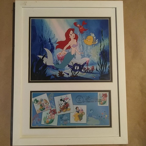 Little Mermaid 1st Day Stamp & Print - Picture 2 of 4